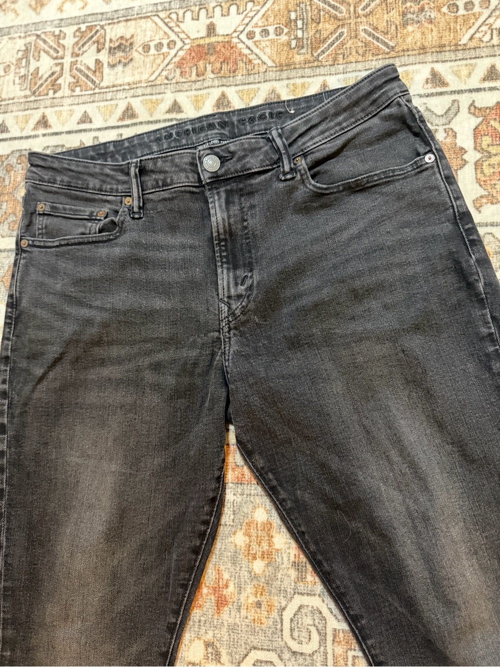 Classic Men's AE Black Denim Jeans